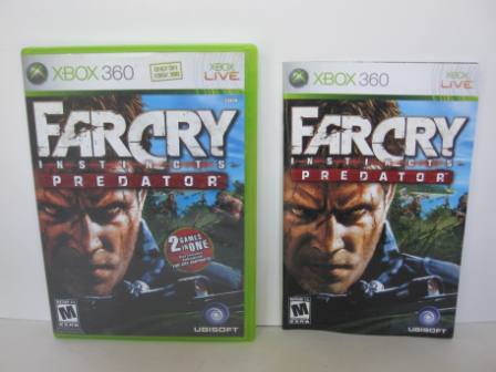 Far Cry Instincts Predator (CASE & MANUAL ONLY) - Xbox 360